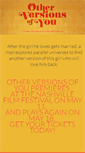 Mobile Screenshot of otherversionsofyou.com